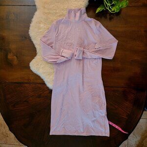Pastel Pink Turtle Neck Dress Size 12T